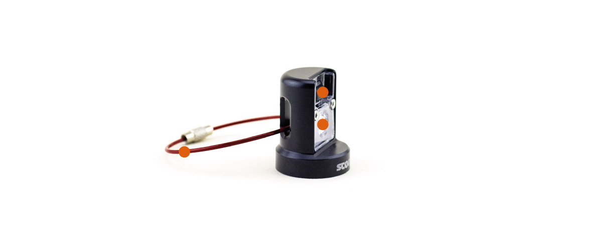 Visuel technique lampe frontale ultra trail KISKA 3
